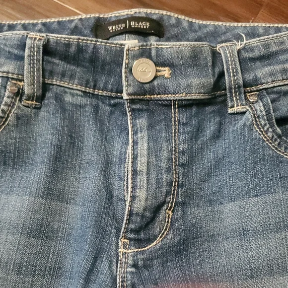 White House Black Market Denim Cropped Jeans - Picture 4 of 13